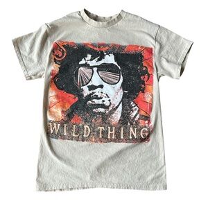 Jimi Hendrix Wild Thing Graphic T-Shirt